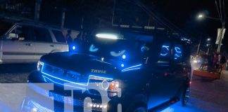 Foto: Gran rodada de motos y autos modificados iluminan las calles de Nandaime/TN8