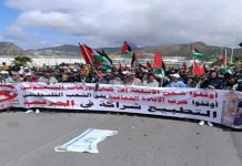 Foto: Indignación en Marruecos /cortesía
