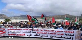 Foto: Indignación en Marruecos /cortesía