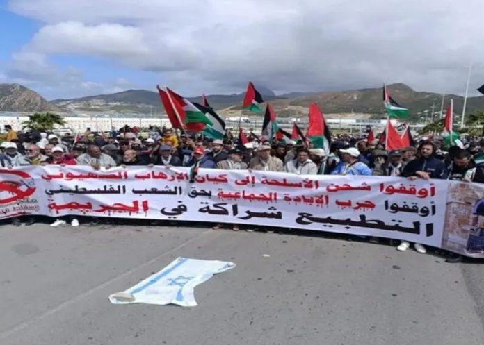 Foto: Indignación en Marruecos /cortesía Foto: Indignación en Marruecos /cortesía