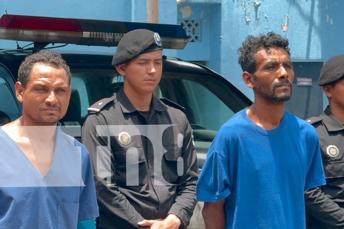 Foto: Policía Nacional captura a asaltantes con evidencia en mano en Chinandega/TN8