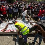 ONU reporta más de 50.000 desplazados en Haití en apenas dos semanas Foto: Haití al borde del colapso /cortesía