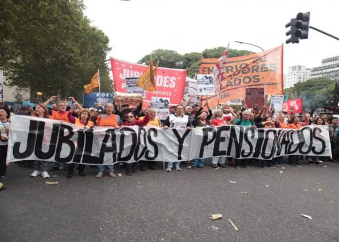 Foto: Nueva jornada de protestas en Argentina /cortesía Foto: Nueva jornada de protestas en Argentina /cortesía