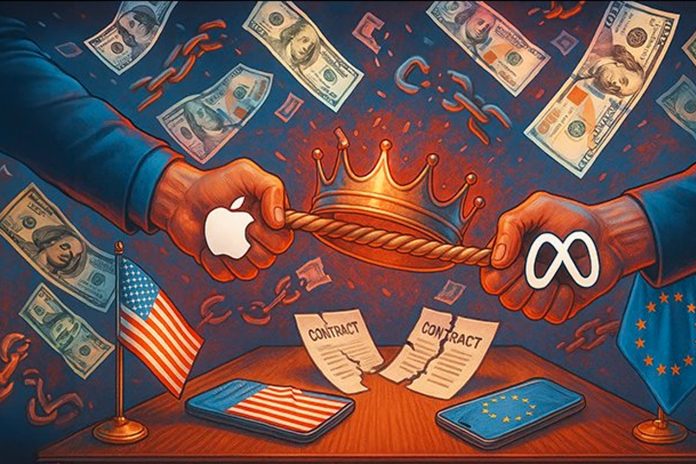 1 Foto: Apple y Meta enfrentan primeras consecuencias/Cortesía