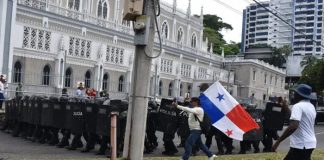 Foto: Protestas en Panamá /cortesía