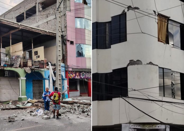 Foto: Ecuador tiembla /cortesía Foto: Ecuador tiembla /cortesía