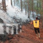 Foto: Incendio forestal en San José de Cusmapa, en Madriz/TN8