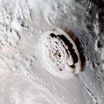 Tonga: La erupción volcánica que estremeció la Tierra y también el espacio Foto: Erupción en Tonga /cortesía