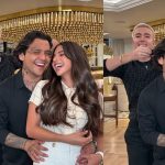 ¡No la suelta ni para el tinte! Nodal sigue a Ángela Aguilar hasta la estética Foto: Christian Nodal y Ángela Aguilar/Cortesía