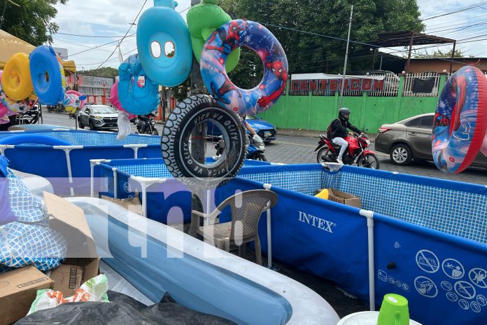 Foto: Bombas y piscinas a precios calientes en Rubenia /TN8 Foto: Bombas y piscinas a precios calientes en Rubenia /TN8