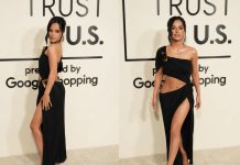Foto: Becky G levanta suspiros con sexy vestido “cut-out” /Cortesía