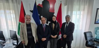 Foto: Nicaragua y Palestina fortalecen su hermandad en emotivo encuentro diplomático /Cortesía