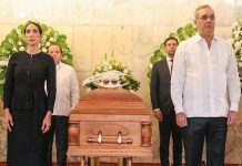 Foto: República Dominicana despide con honores a Rubby Pérez /Cortesía