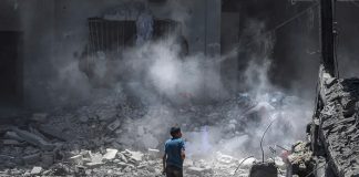Foto: Devastación en Gaza /cortesía