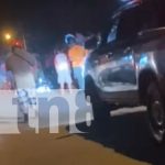 Motociclista se estrella contra camión ganadero en Matiguás Foto: Accidente de tránsito en las calles del municipio de Matiguás/TN8