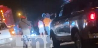 Foto: Accidente de tránsito en las calles del municipio de Matiguás/TN8
