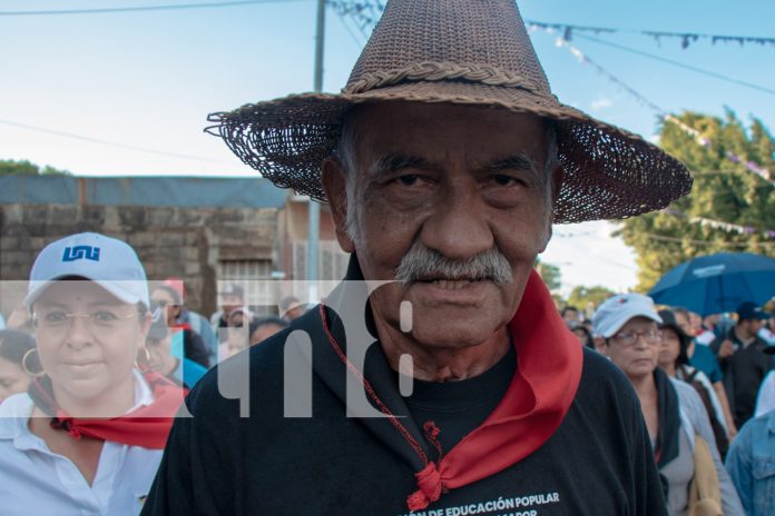 Foto: Miles marchan en Managua en defensa de la paz y la soberanía /TN8