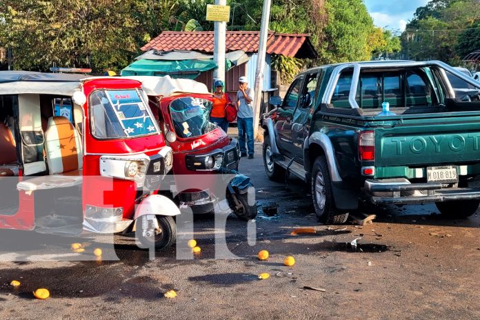 Foto: Colisión múltiple en la Carretera Sur /TN8 Foto: Colisión múltiple en la Carretera Sur /TN8