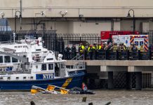Buscan «sobrevivientes» tras brutal desplome de helicóptero en Nueva York Foto: Tragedia en Nueva York /cortesía