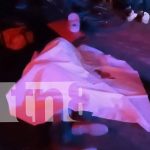 Foto: ¡Tragedia en la vía! Ciclista muere tras brutal impacto con autobús en Jinotega/TN8