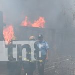 Foto: Incendio en Managua/TN8