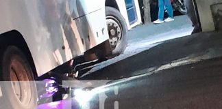 Foto: Noche caliente en Managua: Dos accidentes simultáneos dejan lesionados/TN8