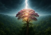 Foto:Un árbol que desafía la electricidad/Cortesía