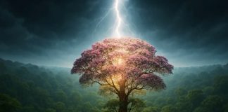 Foto:Un árbol que desafía la electricidad/Cortesía