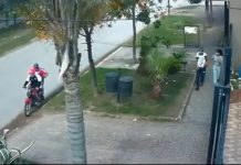 ¡Corrió por su vida! Joven huye durante asalto en Argentina y deja a su pareja Foto: Robo en Merlo, provincia de Buenos Aires, Argentina/Cortesía