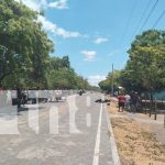 Menor de 9 años resulta herida tras ser atropellada en Camino Real, Granada Foto: Niña de 9 años es impactada por motocicleta en Granada/TN8