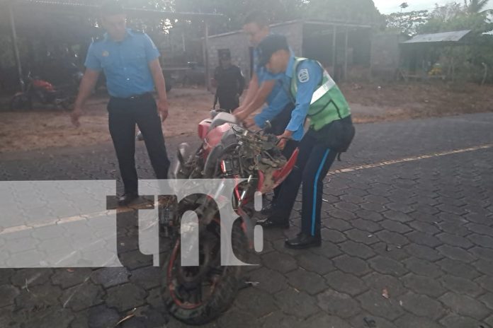 Foto: Exceso de velocidad le arrebata la vida a joven de Ometepe /TN8