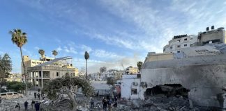Foto: Desalmado ataque israelí sobre Gaza /cortesía