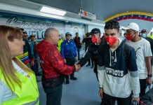 Nuevo vuelo de migrantes retorna a Venezuela bajo el Plan Vuelta a la Patria Foto: Venezuela recibe a migrantes /cortesía