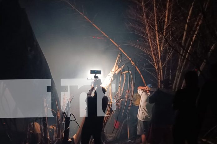 Foto: Infernal incendio en Managua/TN8