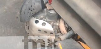 Foto: Menor de edad sufre fuerte accidente en Boaco/TN8