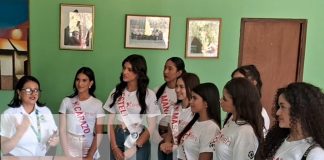 Foto: UCN Jinotepe recibe con honores a Miss Teen Nicaragua/TN8