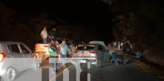 Foto: Triple colisión en la carretera Matagalpa - Jinotega deja un fallecido y un lesionado/TN8