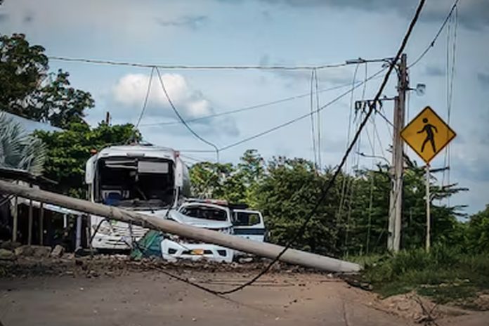 Foto: Ataque armado en el norte de Colombia/Cortesía Foto: Ataque armado en el norte de Colombia/Cortesía