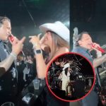 ¡Ni Ángela lo salva! Nodal desata escándalo por cercanía con fanática Foto: Christian Nodal volvió a generar revuelo en redes sociales/Cortesía
