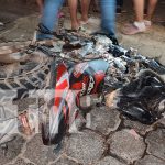 Mortal accidente en Villa El Carmen: motociclista pierde la vida al chocar contra camión Foto: Motociclista sale catapultado y fallece en Masachapa/TN8