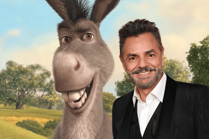 2 Foto: Derbez protege a Burro/Cortesía
