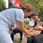 Este lunes inicia en Nicaragua la vacunación masiva contra la fiebre amarilla Foto: Nicaragua pisa fuerte en vacunación, vitaminas y antiparasitarios/Cortesía