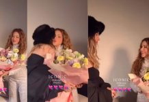 Foto: Belinda emociona a Shakira /cortesía