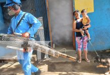 Foto: Familias de Managua se benefician de la jornada antiepidémica /TN8
