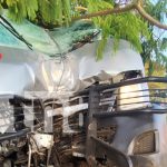 Foto: Accidente en la carretera Masaya-Managua /TN8