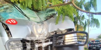Foto: Accidente en la carretera Masaya-Managua /TN8