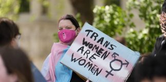 Foto: Protesta en Londres por derechos trans