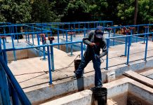 ENACAL avanza en la rehabilitación de la potabilizadora en San Rafael del Sur Foto: (ENACAL) Acceso a agua potable en San Rafael del Sur/Cortesía