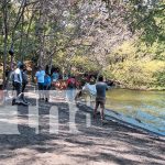 Hombre desaparece en la Laguna de Masaya tras sumergirse Foto: Un hombre se pierde en las aguas de la laguna de Masaya/TN8