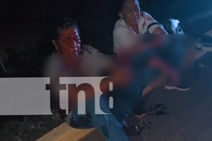 Foto: Fuerte accidente de transito en Tipitapa/TN8 Foto: Fuerte accidente de transito en Tipitapa/TN8